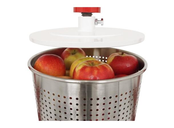 Fruktpress 14 liter, rostfritt stål