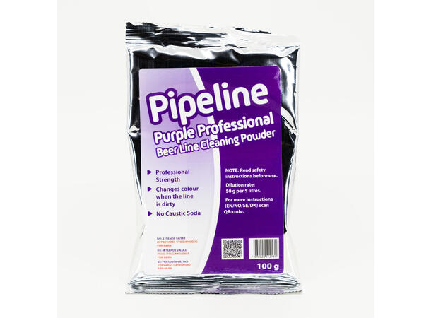 Pipeline Purple Professional 100 g Beer Line Cleaning Powder 
