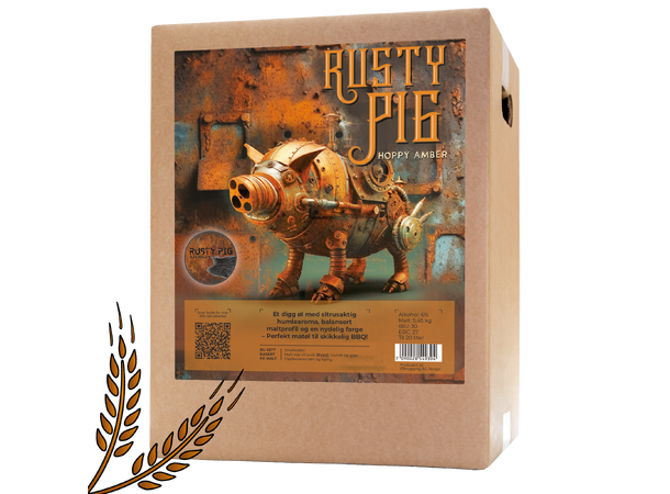 Rusty Pig Hoppy Amber allgrain ølsett