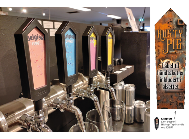 Rusty Pig Hoppy Amber allgrain ølsett