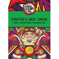 Santas Hop Shack Amundsen allgrain ölkit Hazy Christmas Orange IPA