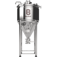26L BrewBuilt X2 Conical Fermenter 7 gallon jästank i rostfritt stål