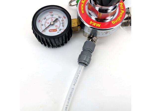 MK4 regulator med CO2 -slang Komplett paket 