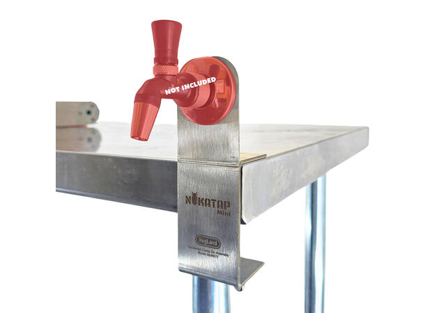 Nukatap Mini - Horizontal Clamp On Bordsfäste till Nukatap Mini 