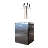Series X Rostfri - 4 kranar Paket med tapptorn och 4 kranar