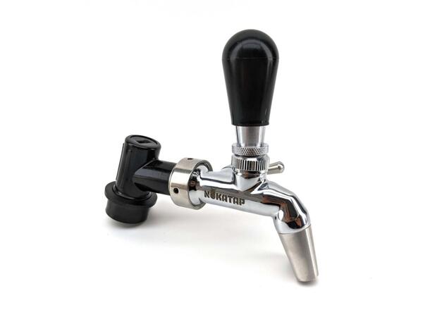 Tappkran med ball lock shank ink ball lock, shank og handtag 