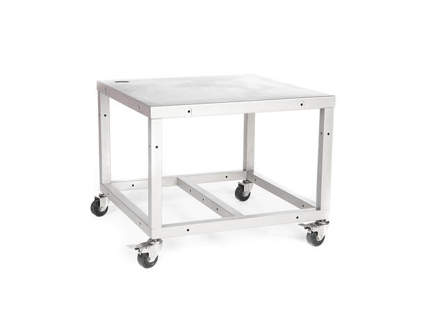 Troll bryggbord - låg modell (59 cm) Komplett med avrundad toppskiva och hjul 