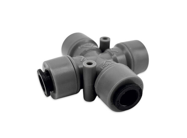Duotight kors 8 mm Hona 8 mm 4 utgångar 