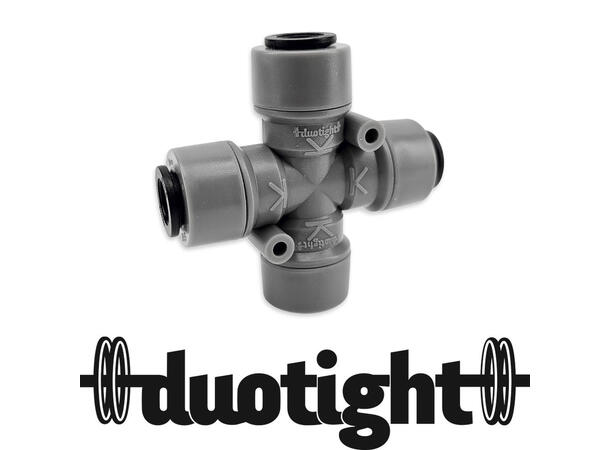 Duotight kors 8 mm Hona 8 mm 4 utgångar 