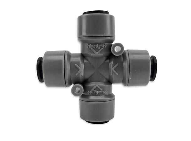 Duotight kors 8 mm Hona 8 mm 4 utgångar 