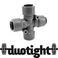 Duotight kors 8 mm Hona 8 mm 4 utgångar