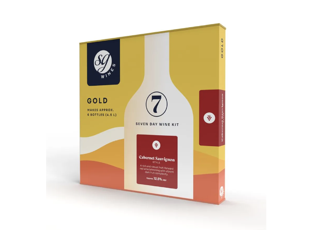 Gold 6 Bottle Cabernet Sauvignon SG Wines