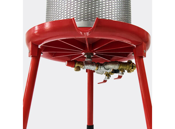 Hydropress 20 liter i rostfritt stål