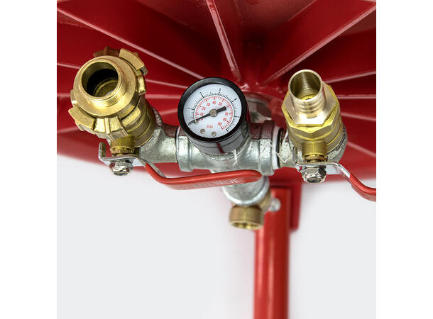 Hydropress 20 liter i rostfritt stål