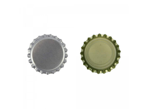 Kapsyl för flaska 26 mm, silver 1000st