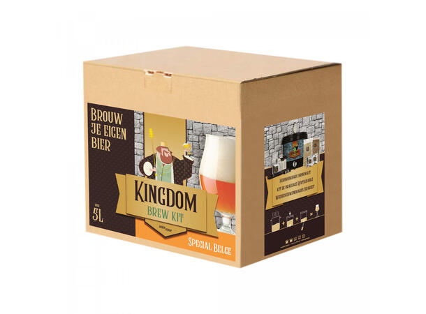 Kingdom Brew Kit - Special Belge, Allgrain ölkit med utrustning