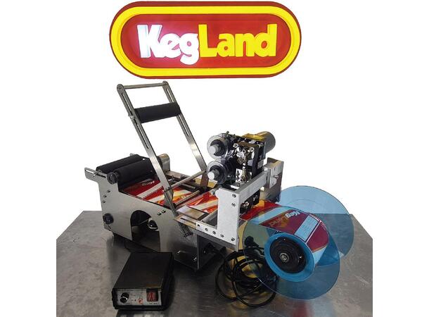 Label Applicator Machine with printer