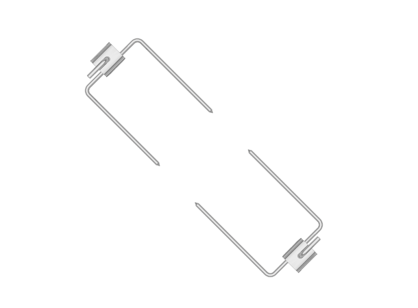 Short Claws-set 12 cm – Rostfritt stål