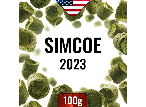 Simcoe 2023 100g 12,6% alfasyre