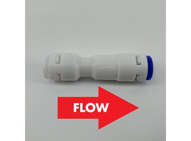 Tilbakeslagsventil 6,35 mm (1/4")