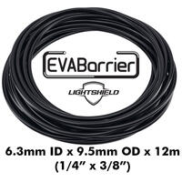 1 meter Black EVABarrier 6,3mmID x 9,5mm För öl och hydroponisk odling