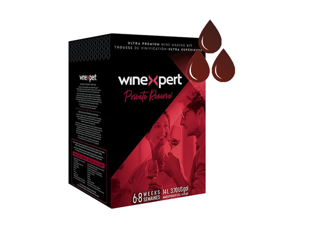Californian Lodi Cabernet Sauvignon for 23L rødvin (Private Reserve) 