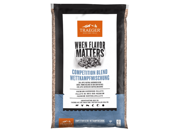 Competition blend pellets traeger