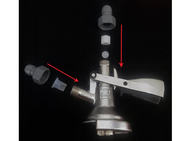 Fatkoppling, A-Type Keg Coupler S.S