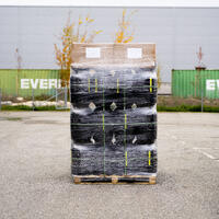 Freekeg flergångsfat pall 36st + 200 påsar