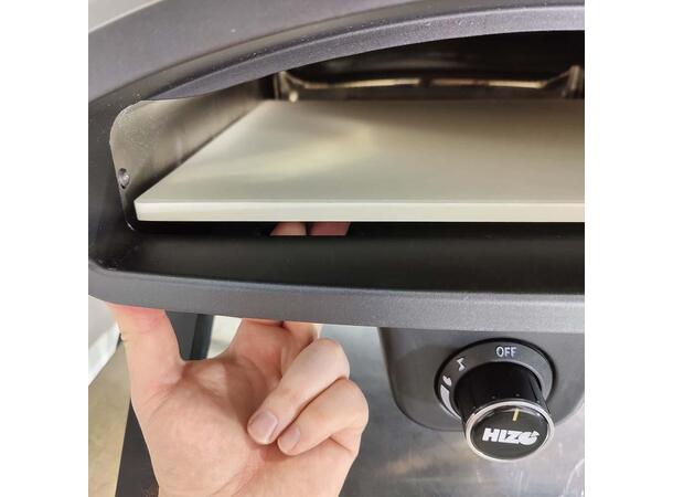 HIZO G14 Pizzaovn for gass - Sort