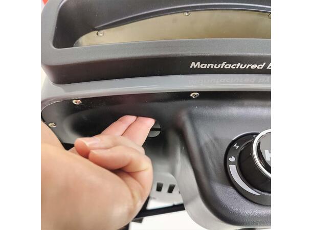 HIZO G14 Pizzaovn for gass - Sort