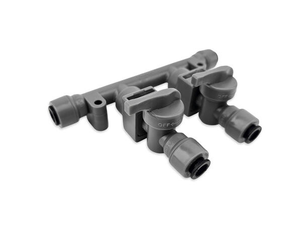 Manifold duotight 2 uttag CO2