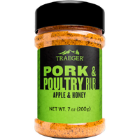 Pork & Poltry Rub 230g Äpple & Honungsrub från Traeger