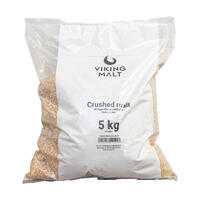 Viking Pilsner Malt 5 kg krossad 3 - 4.2 EBC - Färdigpackad påse