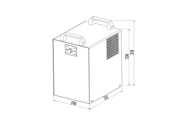 Lindr Soda Pygmy 25 Green Line Producerar kylt och kolsyrat vatten 