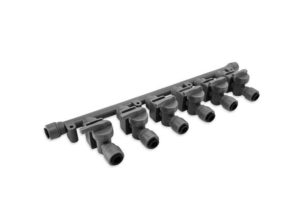 Manifold 6-uttag duotight