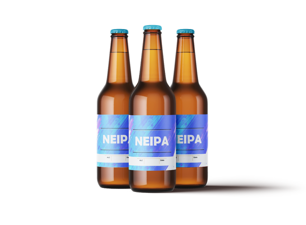 NEIPA Etikett 60 stk Storlek 110 x 80 mm 