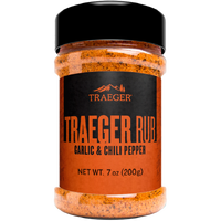 Vitlök Chilli Rub 230g Allround-rub från Traeger