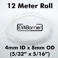12m EVABarrier slange 4 mm ID x 8 mm OD for øl og CO2. 5/32" ID x 5/16" OD