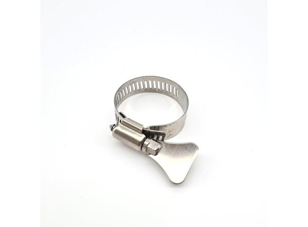 21-38mm Stainless butterfly hose clamp