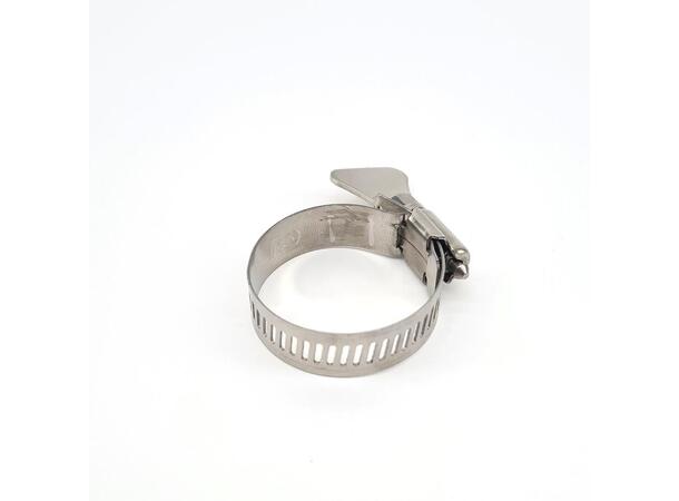 21-38mm Stainless butterfly hose clamp