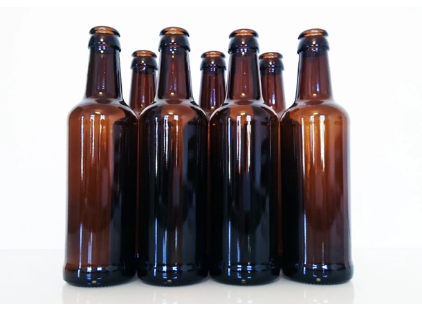 Eske med 24 stk 0,5 l flasker - Ølbrygging
