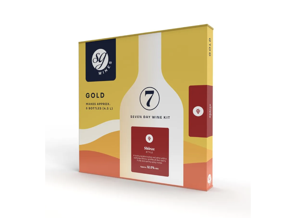 Gold 6 Bottle Shiraz SG Wines