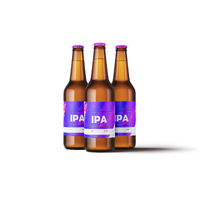 IPA Universell Etikett 60 stk Passer til boks og flaske, 110 x 80 mm