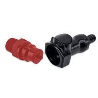 JoinTech 13mm Barb Female Connector Hurtigkobling med ventil