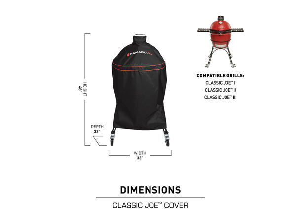 Kamado Joe – Grillöverdrag för Classic Joe