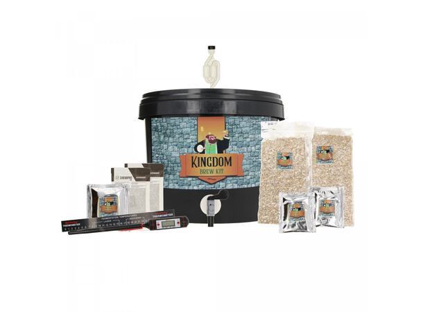 Kingdom Brew Kit - IPA, Allgrain ölkit med utrustning - 5 liter