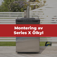 Montering av Series X Få din kyl monterad innan leverans