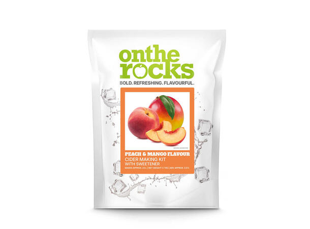 On The Rocks Cider Peach & Mango Cider Extract Kit