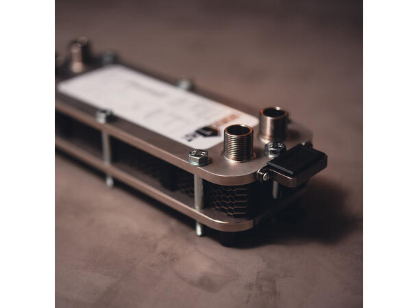 Plattvärmeväxlare 12 plattor isärtagbar Brewers Hut